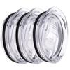 Compatible with Yeti Lids 20 oz Replacement Lid for 10 oz Lowball, 10 oz Mug, Ozark Trail Tumbler Lid and Other Replacement Lids for Tumblers. (20 oz 3 Pack) view 1