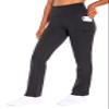 Balance Collection Womens Jenny Tummy Control Pocket Bootcut Pant, Black view 1