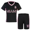 Cnins Toddler Soccer American Jerseys for Boys Soccer Futbol Uniforms for Girls Soccer Clothes for Kids (C-MAB,4T) view 1