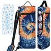 Golf Cooler Bag Plus Ice Pack Soft Sided Insulated Cooler Bag- Holds 6 Pack of Cans or 2 Wine Bottles - Grey Camo Golf Beer Sleeve Black Fits Discreetly in Golf Bags view 1