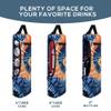 Golf Cooler Bag Plus Ice Pack Soft Sided Insulated Cooler Bag- Holds 6 Pack of Cans or 2 Wine Bottles - Grey Camo Golf Beer Sleeve Black Fits Discreetly in Golf Bags view 3