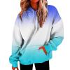 SHAOBGE Womens Hoodie Long Sleeve Drawstring Womens Hoodies Pullover Plus Size Tee Shirts Loose Fit Winter Marble Print Baggy Fall Womens Clothes view 1