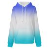 SHAOBGE Girls Hoodie Fall Tie Dye Gradient Gym Womens Pullover Drawstring Long Sleeve Womens Sweatshirt Winter Graphic Plus Size Clothes For Women view 2