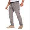 NATUVENIX Hiking Pants Men Lightweight Travel Pants for Men Quick Dry Mens Fishing Pants Water Resistant Cargo Work Pants view 2