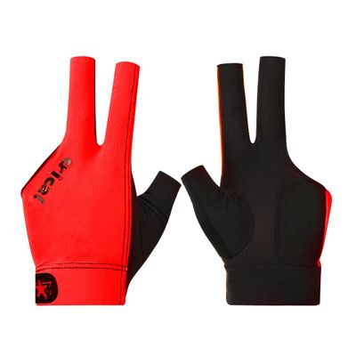 CRICAL Billiard Glove, 3 Finger Pool Glove with Lycra Material