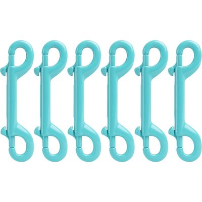 Criativo live 6 pcs Marine Grade Double Ended Bolt Snap Diving Hook Clips,Scuba Trigger Clip,Large 4-1/2'' 115mm 316 Stainless Steel