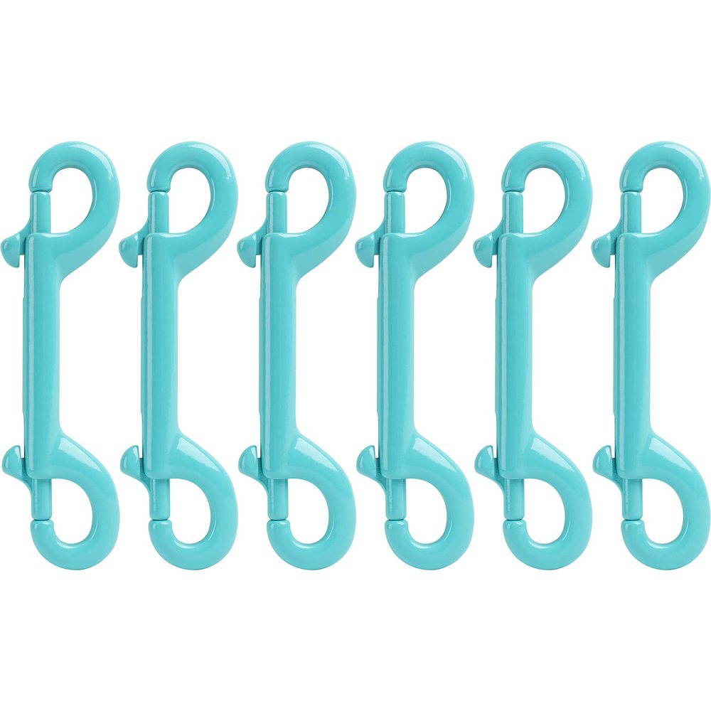 Criativo live 6 pcs Marine Grade Double Ended Bolt Snap Diving Hook Clips,Scuba Trigger Clip,Large 4-1/2'' 115mm 316 Stainless Steel