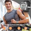 Hearkent Pedometer Watch for Walking for Senior No App Required with Steps Calories Counter and LCD Large Numbers view 2
