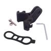 UGPLM 1 Cycling Number Plate Holder, Lightweight PP Material, Quick Release for Asphalt Bike Event, Black view 1