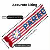 2-pack Of Soccer National Team Scarves,Soccer Fans Souvenir Double Side Logo Print Scarf,World Top 40 National Team Scarf(Paraguay) view 3