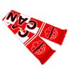 2-pack Of Soccer National Team Scarves,Soccer Fans Souvenir Double Side Logo Print Scarf,World Top 40 National Team Scarf(Canada) view 1