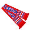 2-pack Of Soccer National Team Scarves,Soccer Fans Souvenir Double Side Logo Print Scarf,World Top 40 National Team Scarf(Costa Rica) view 1