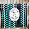EQUIGEAR Horse Western Ranch Saddle pad/New Zealand Wool Western Saddle Blanket Top Wool Pad Sensor Flex (Customization Available) B9 (34x36)