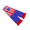 2-pack Of Soccer National Team Scarves,Soccer Fans Souvenir Double Side Logo Print Scarf,World Top 40 National Team Scarf(United States) view 1