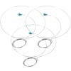 3pcs Magnifier Loupe Holder Wire Magnifier Holder Lens Wire Clip Head Band Loupe Lens Headband Watchmakers Jewellers Eyeglass for Watch Repair Accessories view 1