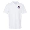 Campus Lab New Jersey Institute of Technology Primary Logo Men's Adult 100% Cotton Knit Polo Shirt, White, 3X-Large view 1