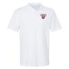 Campus Lab Southern Illinois University Edwardsville Primary Logo Men's Adult 100% Cotton Knit Polo Shirt, White, 3X-Large view 1