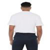 Campus Lab Southern Illinois University Edwardsville Primary Logo Men's Adult 100% Cotton Knit Polo Shirt, White, 3X-Large view 3