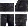 Lilychan Mens Tactical Military Hunting Suits Long Sleeve Rip-Stop BDU Uniforms Combat Shirt and Pants (Black, X-Large) view 3