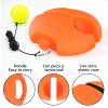 CHEGIF Tennis Trainer Rebound Ball with 3 String Balls, Portable Tennis Training Tool Suitable for Beginners Sport Exercise-Blue (Orange) view 4