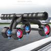 QIYUDS Perfect Fitness Roller Wheel Exercise Fitness Equipment, Indoor Rollers Automatically Rebound, and Four-Wheeled Kneeling Pads can be Upgraded with 4 Bearings view 3