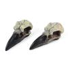 Ankexin Crow Skull Necklace for Adult Halloween Goths Jewelry Resin RavenSkull Pendant Party Decorations Novelty Jewelry Gift view 2