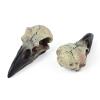 Ankexin Crow Skull Necklace for Adult Halloween Goths Jewelry Resin RavenSkull Pendant Party Decorations Novelty Jewelry Gift view 4
