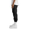 WZIKAI Mens Cargo Pants Casual Joggers Hiking Pants Loose Straight Athletic Workout Sweatpants with Pockets Black L view 3