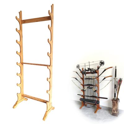 Vertical Display Stand Sword Hanger, Multilayer Floor Standing Sword Rack, 6-12 Layer Weapon Racks Martial Arts Sword Stands, Holder for Storing Various Swords and Long Weapons
