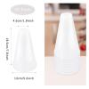 30 Pcs Cheer Megaphone for Party White Plastic Megaphone DIY Accessory for School Outdoor Activities Party Favors Sports Match Game (30 Pcs, White) view 2