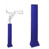 VANCL Square Pole Padding Outdoor Basketball Pole Pads Square Pad for Pole Wrap Around Pad Pole Base Padding Waterproof Durable UV-Resistant for Protection Blue(Fit 6''x6'' Pole&Base) view 1