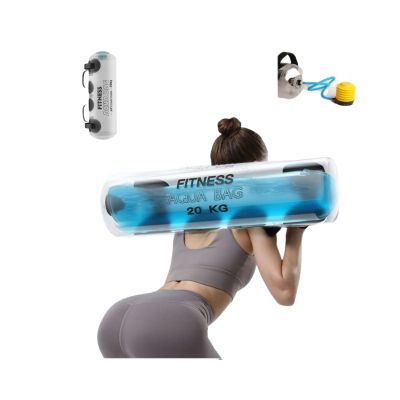 Professional Aqua Bag Water Weights for Pool Exercise Set - Adjustable 1-20kg Workout Equipment for Strength Training, Core Workout, and Balancing Exercises - Portable Foldable Weight Bag Substitute