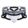 Mens Mesh Jockstrap Breathable Athletic Supporters Mens Thongs Jock Strap Male Underpants (Medium, 252white) view 1