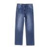 Men's Baggy Straight Leg Jeans Loose Fit Vintage Cargo Jean Pants Regular Fit Casual Plus Size Pants (46,Blue1) view 1