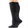 Yomandamor 4 Pairs Womens Diabetic Bamboo Rayon Knee-Hi Seamless Socks Black Long Lace Non-binding Sock,9-11 view 1