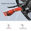 TOPCABIN Bicycles Handlebar Grips, Aluminum Lock-on Ergonomic Bike Grips, Cushion Vibrations Comfort Bike Handlebar Grips, Mountain MTB BMX Bicycles Grips for Scooter (Rubber Camouflage(Red)) view 3