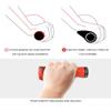 TOPCABIN Bicycles Handlebar Grips, Aluminum Lock-on Ergonomic Bike Grips, Cushion Vibrations Comfort Bike Handlebar Grips, Mountain MTB BMX Bicycles Grips for Scooter (Rubber Camouflage(Red)) view 4
