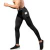 Queerier 3 Pack Men's Compression Pants Athletic Leggings with Pockets Running Baselayer Tights Cycling Workout Pants view 2
