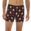 Boffihuxaw Custom Face Mens Boxer Briefs Personalized Long Underwear with Photo Picture Customized Boxers Gifts for Boyfriend Husband Him view 2
