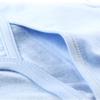 SWJGLITTR Men's Loose Sweat-Absorbent Underwear Middle Waist Breathable Boxer Briefs Cotton Comfortable Underpants (X-Large,Blue 3pc) view 3