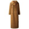 Women Long Faux Fur Coat 2023 Winter Fuzzy Faux Fur Jacket Fashion Thermal Loose Oversized Overcoat Hooded Tunic Tops view 3
