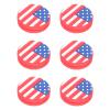 Toddmomy 6pcs Tennis Dampeners Shocking Absorbers for Racket Easy Installation Prevents for Rackets view 1