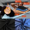 Sauna Shorts for Men Sweat Pants with Drawstring, Heat Trapping Sweat Shorts Sauna Suit for Men Workout Gym Exercise view 4