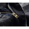 Men's Slim Fit Denim Pants Casual Classic Vintage Straight Fit Jeans Tapered Leg Hip Hop Fashion Jeans (38,Black) view 4