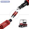 EZGO Golf Cart Front/Rear Shock Absorber Heavy Duty Coil Spring Shock Absorber Fits EZGO Medalist/TXT 1994+ Gas or Electric, OEM# 76418-G01,70928-G01,70248-G01,70324-G01,76419-G01 view 4