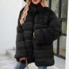 Winter Coat Jacket for Women 2023 Fashion Luxury Faux Fox Fur Coat Slim Long Sleeve Collar Faux Fur Coats Overcoat view 2