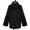 Winter Coat Jacket for Women 2023 Fashion Luxury Faux Fox Fur Coat Slim Long Sleeve Collar Faux Fur Coats Overcoat view 3