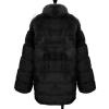 Winter Coat Jacket for Women 2023 Fashion Luxury Faux Fox Fur Coat Slim Long Sleeve Collar Faux Fur Coats Overcoat view 4
