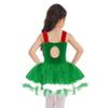 iiniim Kids Girls Sequins Ice Figure Skating Ballet Dance Tutu Dress Christmas Party Costume Green 4 Years view 4