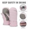XuoAz Women Men Ski-Snow-Gloves Warm Winter-Gloves-Mittens Non Slip Waterproof-Gloves for Skiing-Snowboarding Outdoor Sports view 4